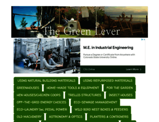 thegreenlever.blogspot.com screenshot