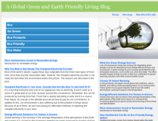 thegreenlivingblog.com screenshot