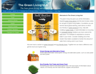 thegreenlivinghub.com screenshot