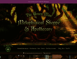 thegreenmanstore.com screenshot