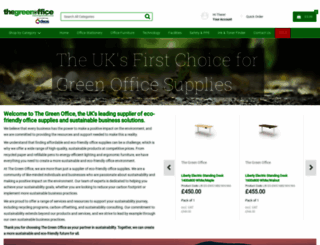 thegreenoffice.co.uk screenshot