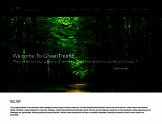 thegreenthumb.biz screenshot