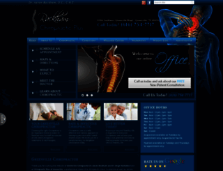 thegreenvillechiropractor.com screenshot