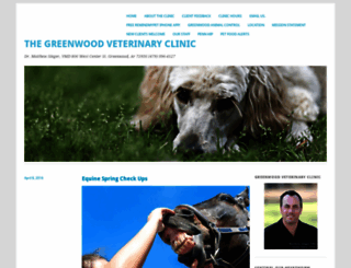 thegreenwoodvet.wordpress.com screenshot