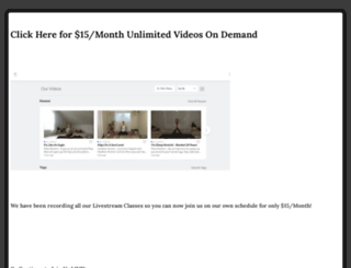 thegreenyogimb.com screenshot