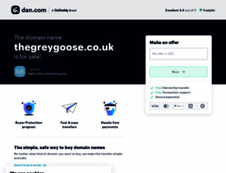thegreygoose.co.uk screenshot