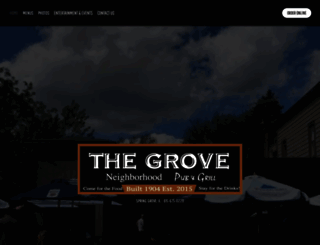 thegrovesg.com screenshot