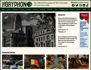 thegryphon.co.uk screenshot