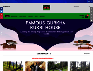 thegurkhakhukuri.com screenshot