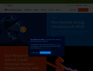 thehackettgroup.com screenshot