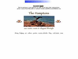 thehamptons.com screenshot