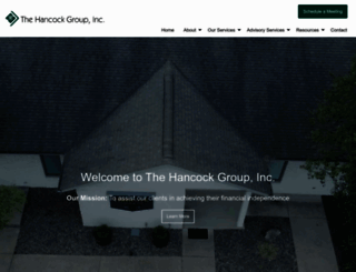 thehancockgroup.com screenshot