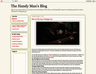 thehandymansblog.blogspot.com screenshot