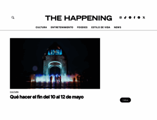 thehappening.com screenshot
