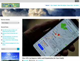thehappycloud.com screenshot