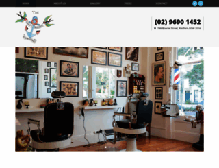 thehappysailorsbarbershop.com.au screenshot