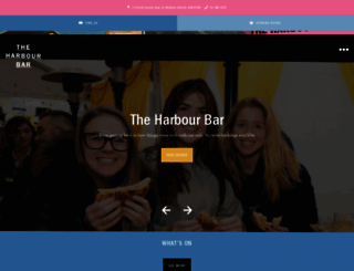 theharbourbar.ie screenshot