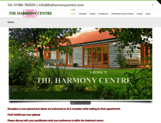 theharmonycentre.com screenshot