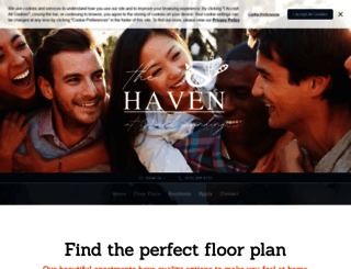 thehaven.prospectportal.com screenshot