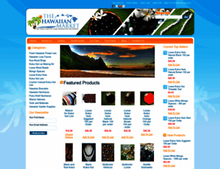 thehawaiianmarket.com screenshot