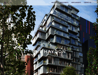 thehaydon.com screenshot