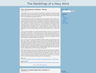 thehazymind.com screenshot