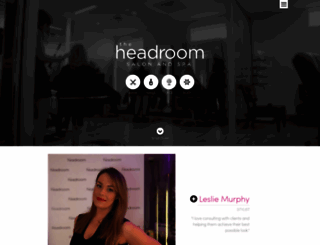 theheadroomsalon.com screenshot