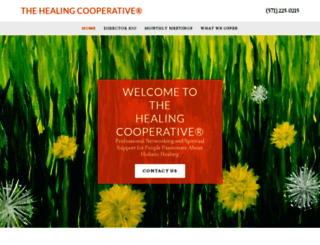 thehealingcooperative.org screenshot