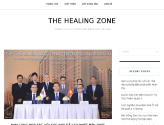thehealingzone.net screenshot