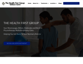 thehealthfirstgroup.com screenshot