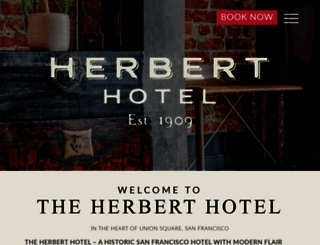 theherberthotel.com screenshot