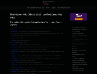 thehiddenwiki.cc screenshot
