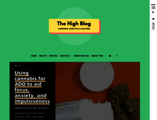 thehighblog.com screenshot