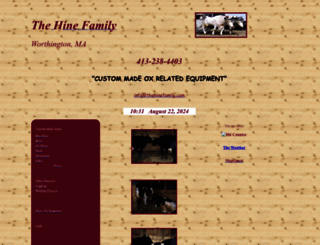 thehinefamily.com screenshot