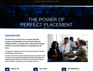 thehingroup.com screenshot