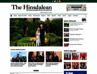 thehinsdalean.com screenshot