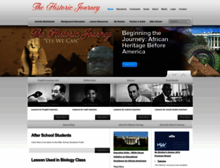 thehistoricjourney.org screenshot