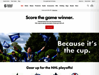 thehockeyshop.com screenshot