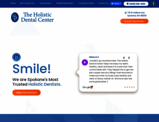 theholisticdentalcenter.com screenshot