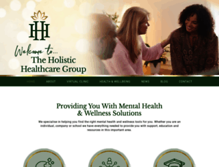 theholistichealthcaregroup.com screenshot
