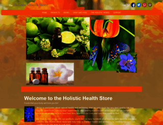 theholistichealthstore.com screenshot