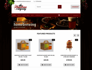 thehomebrewcompany.ie screenshot