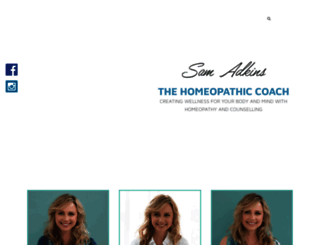 thehomeopathiccoach.com screenshot
