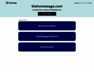 thehomesaga.com screenshot