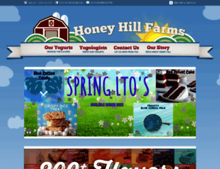 thehoneyhillfarms.com screenshot