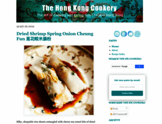 thehongkongcookery.com screenshot