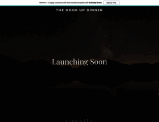 thehookupdinner.co.za screenshot