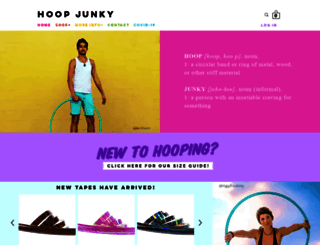 thehoopjunky.com screenshot