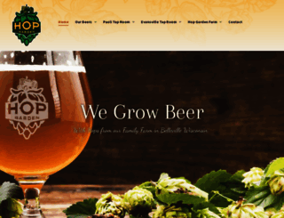 thehopgarden.net screenshot