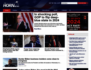 thehornnews.com screenshot
